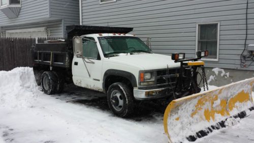 2000 chevy k3500 dump truck low miles