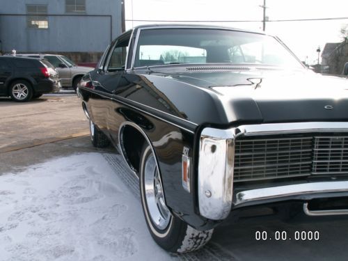 1969 chevrolet caprice impala 2 door coupe 427 v8 4 speed muncie transmission