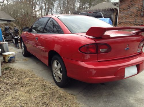 2002 chevrolet cavalier base coupe 2-door 2.2l