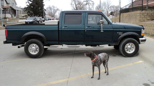 1996 ford f-250 crew cab 7.3 power stroke turbo diesel az truck