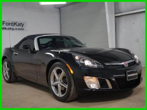 2009 saturn sky redline, 2.0l turbo, 5-speed manual, leather. 1-owner