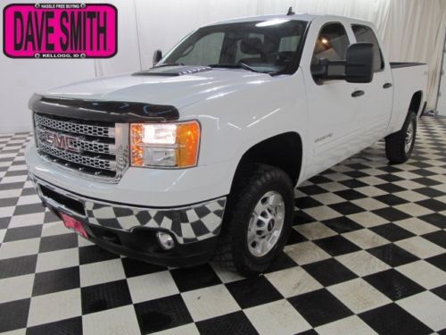 13 gmc sierra 2500hd sle crew cab short box auto cloth seats bed liner onstar