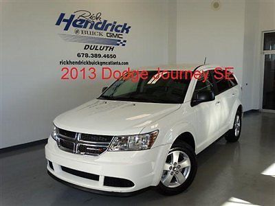 Fwd 4dr se low miles sedan automatic gasoline 2.4l l4 sfi dohc 16v pearl white t