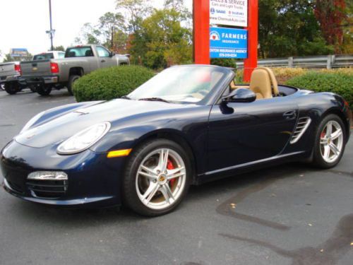 2009 porsche boxster s convertible 2-door 3.4l pdk auto trans