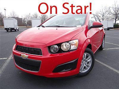 Chevrolet sonic lt new 4 dr sedan automatic gasoline 1.8l l4 mpi dohc 16v red ho