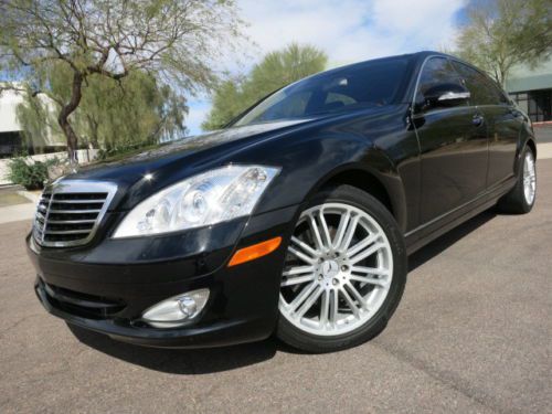 P2 pack navi back up cam keyless 19&#034; whls heated/cooled seats loaded 07 09 s600