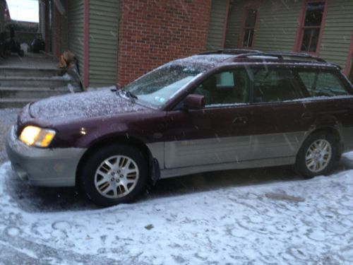 2001 subaru outback l.l. bean wagon 4-door 3.0l