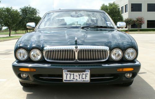 2000 jaguar vanden plas supercharged / british racing green / cashmere / 92k mi