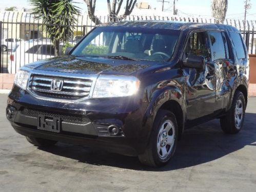 2013 honda pilot lx damaged salvage runs! cooling good only 7k miles wont last!!