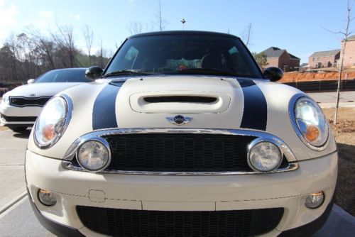 2009 mini cooper s automatic pepper white loaded 44k