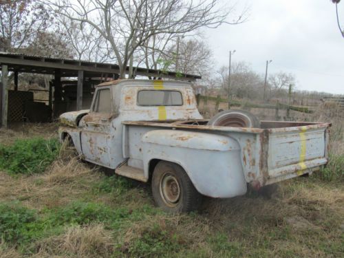 1964 chevy step-side p/u - complete project prospect