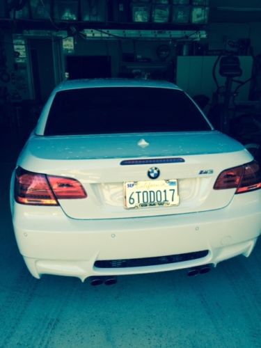2011 bmw m3 convertible with corsa exhaust!  pristine!