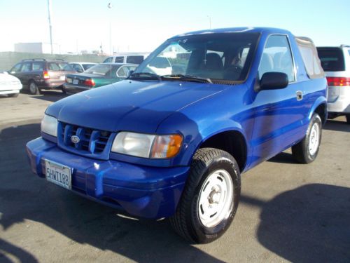 2000 kia sportage, no reserve