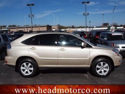 2005 lexus rx 330 4 dr suv automatic gasoline 3.3l v6 sfi savannah metallic-gold