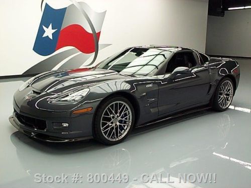 2013 chevy corvette zr1 supercharged 6spd nav hud 1k mi texas direct auto