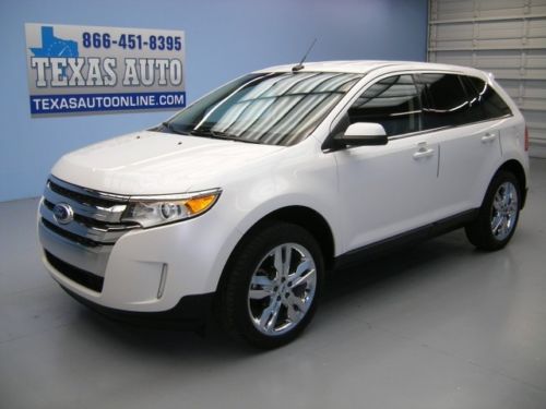 We finance!!!  2013 ford edge limited heated leather sync 20 rims texas auto