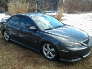 2004 gray mazda 6 s sedan 4-door 3.0l