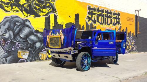 2004 h2 custom hummer as seen in low rider mag &amp; voted 1 of the best hummers