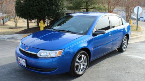 2004 saturn ion 2 very low miles!!! eco! great mpg!