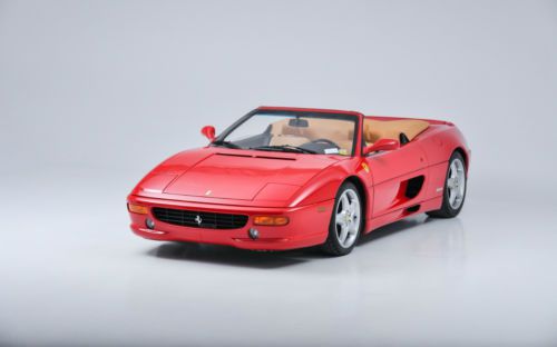 1996 ferrari f355 spider russo red/cashmere 6-speed 12,000 miles recent service