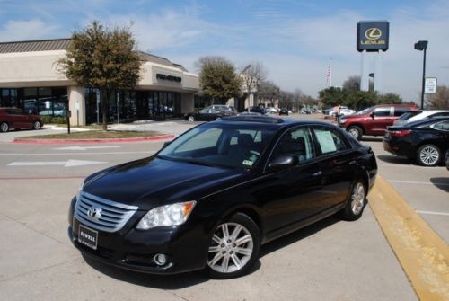 2008 toyota avalon limited heated cooled leather sunrood cd