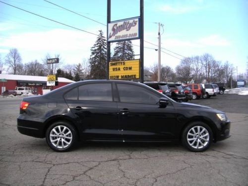 2012 volkswagen jetta se pzev automatic 4-door sedan sunroof leather warranty!!!
