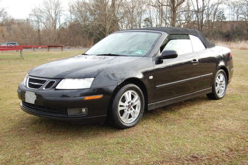 Beautiful 2006 saab 9 3 2.0 l turbo convertible, accident free, low miles,  auto