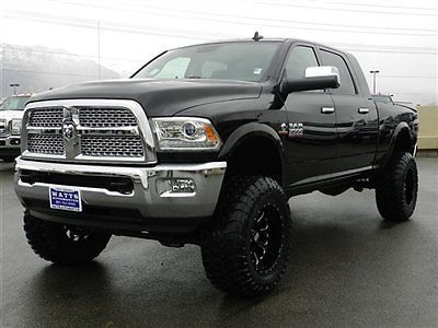 Dodge ram mega cab laramie 4x4 cummins diesel custom new lift wheels tires nav