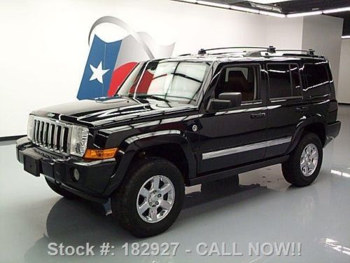 2008 jeep commander ltd hemi 4x4 sunroof nav 63k miles texas direct auto