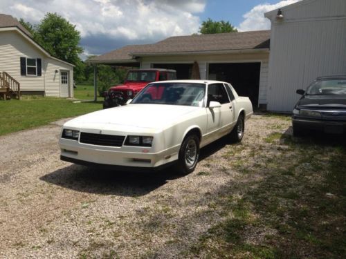 1986 chevrolet monte carlo ss
