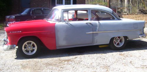 1955 Chevrolet Belair 2 Door Sedan Post V-8 Auto PS Disc Brakes, image 3