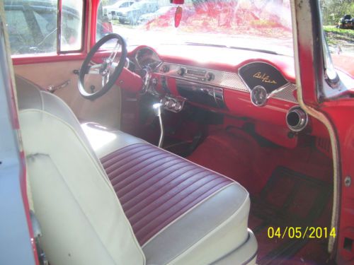 1955 Chevrolet Belair 2 Door Sedan Post V-8 Auto PS Disc Brakes, image 13