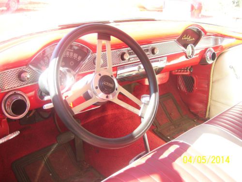 1955 Chevrolet Belair 2 Door Sedan Post V-8 Auto PS Disc Brakes, image 15