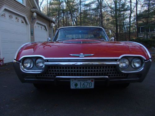 1962 Ford Thunderbird Sport Roadster, Low Miles, Spectacular, image 3