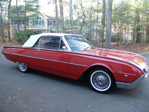 1962 Ford Thunderbird Sport Roadster, Low Miles, Spectacular, image 16