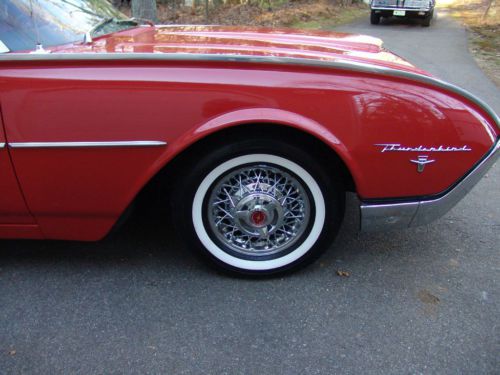 1962 Ford Thunderbird Sport Roadster, Low Miles, Spectacular, image 24