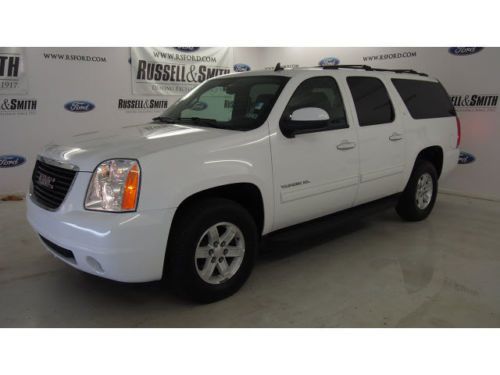 2013 gmc yukon xl slt c1500 5.3l v8 camera black leather clean joe281323-3305