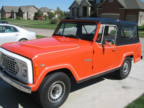 1973 jeep commando base 5.0l automatic 4x4 hard &amp; soft tops