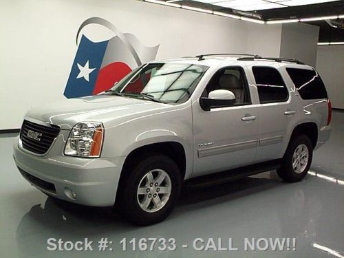 2014 gmc yukon slt 5.3l 8-pass htd leather rear cam 14k texas direct auto