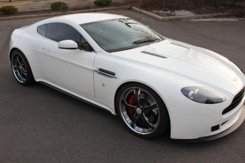 2008 aston martin v8 vantage &#034;white knight&#034; as seen european car magazine