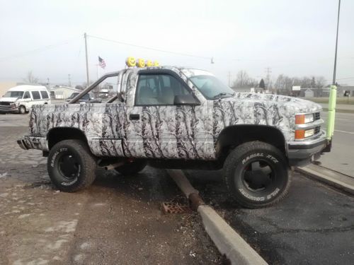 1995 chevy half ton four wheel drive truck