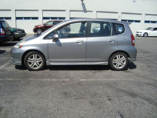 2007 honda fit sport hatchback cheap pre auction price 1 owner new car trade