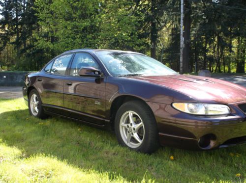 2002 pontiac grand prix gtp 40th anniversary edition supercharged v6,