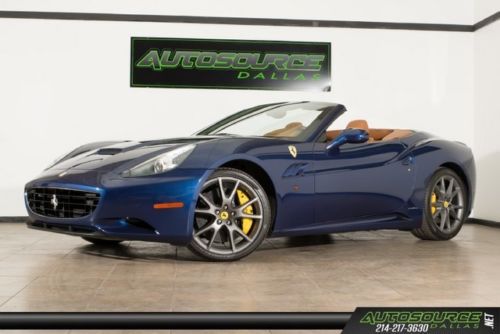 2010 ferrari california convertible magnaride daytona power seats