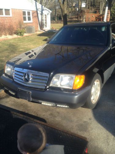 1994 mercedes-benz s420 black on black