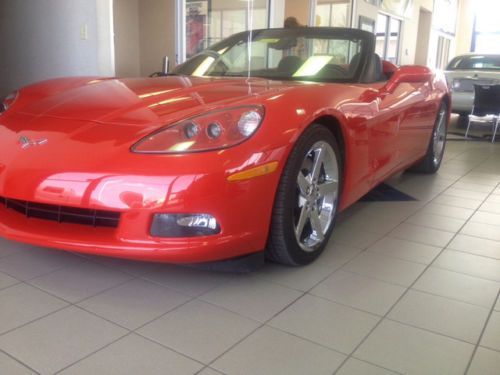 Corvette 2005 convertible leather interior low miles 6.2l v8