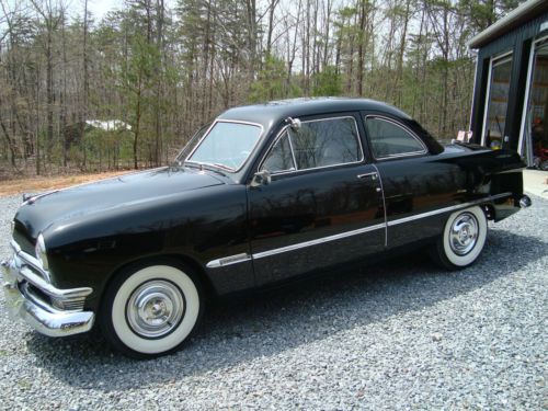1950 ford custom coupe-aka-&#034;shoebox&#034; classic black-kept in original condition!!!