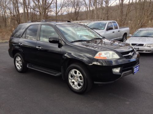 No reserve nr 2001 acura mdx touring awd runs great nav htd seats sunroof leathr