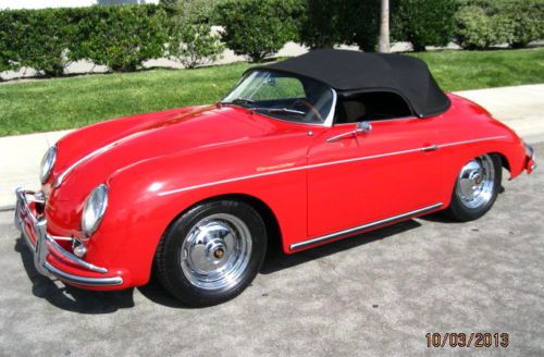 1958 porsche 356 speedster-california car same owner for over 33 years!