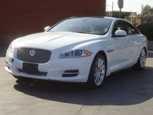 2013 jaguar xj-series xj damaged rebuilder runs! luxurious, loaded, wont last!